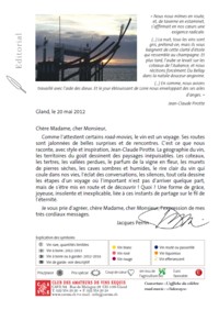 Courrier 303 CAVE SA