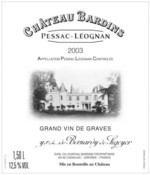 Chteau Bardins - Pessac-Lognan