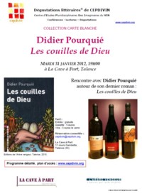 Didier Pourqui, Les couilles de Dieu