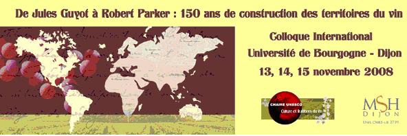 De Jules Guyot  Robert Parker : 150 ans de construction des territoires du vin
