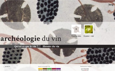 Archologie du vin - Inrap