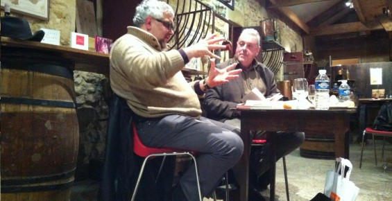 Yves Charnet, le poète torero : (auto)portraits en artiste romantique. Dégustation littéraire, Ecomusée de la vigne et du vin, Gradignan, 07/12/2012.