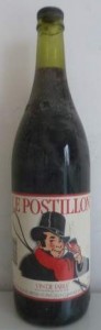 Le Postillon, bouteille d'un litre.